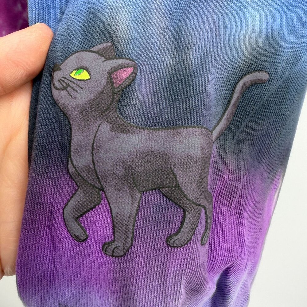 Disney Spirit Jersey Hocus Pocus tie dye L/S t shirt size small oversized - Picture 6 of 8